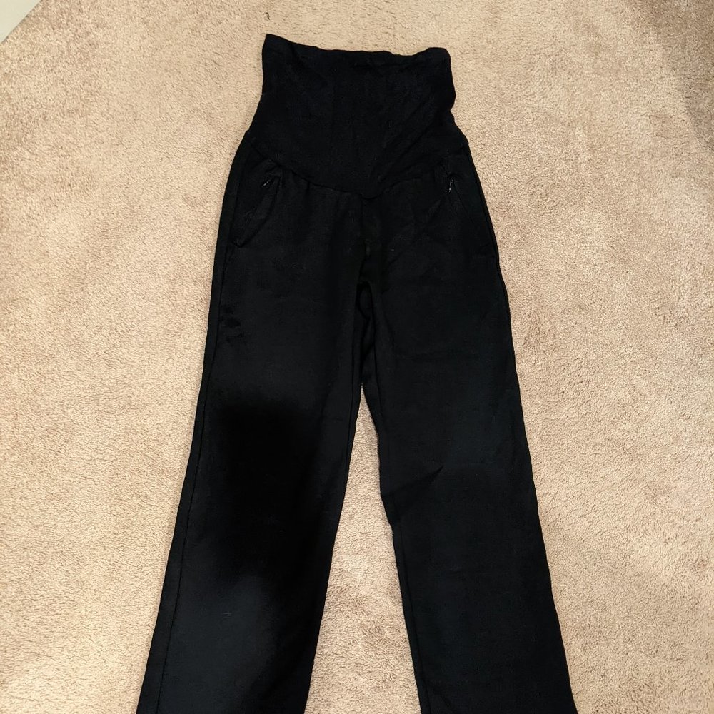 A Pea in the Pod Bootcut Maternity Pants, M